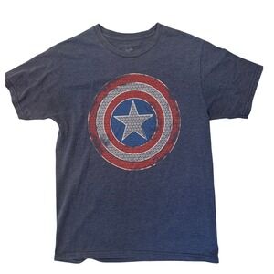 Marvel‎ Captain America Men's T-Shirt Tee Sz Medium